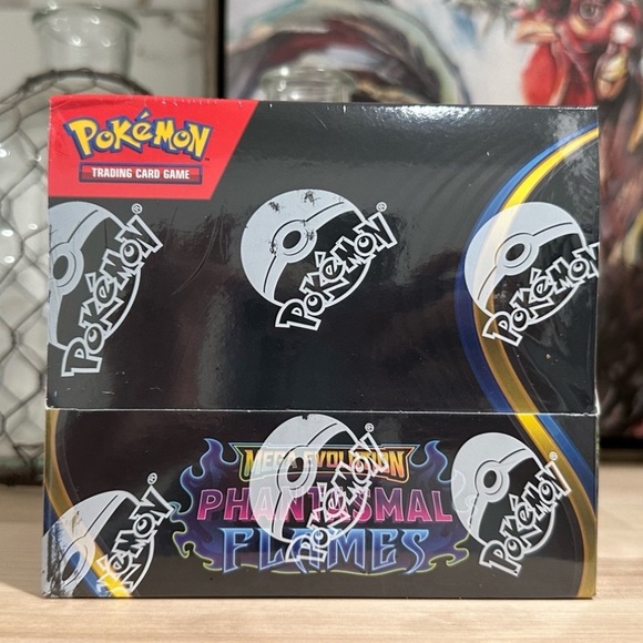 Pokemon Other - New! Pokémon TCG: Mega Evolution-Phantasmal Flames Booster Box (36 Packs)